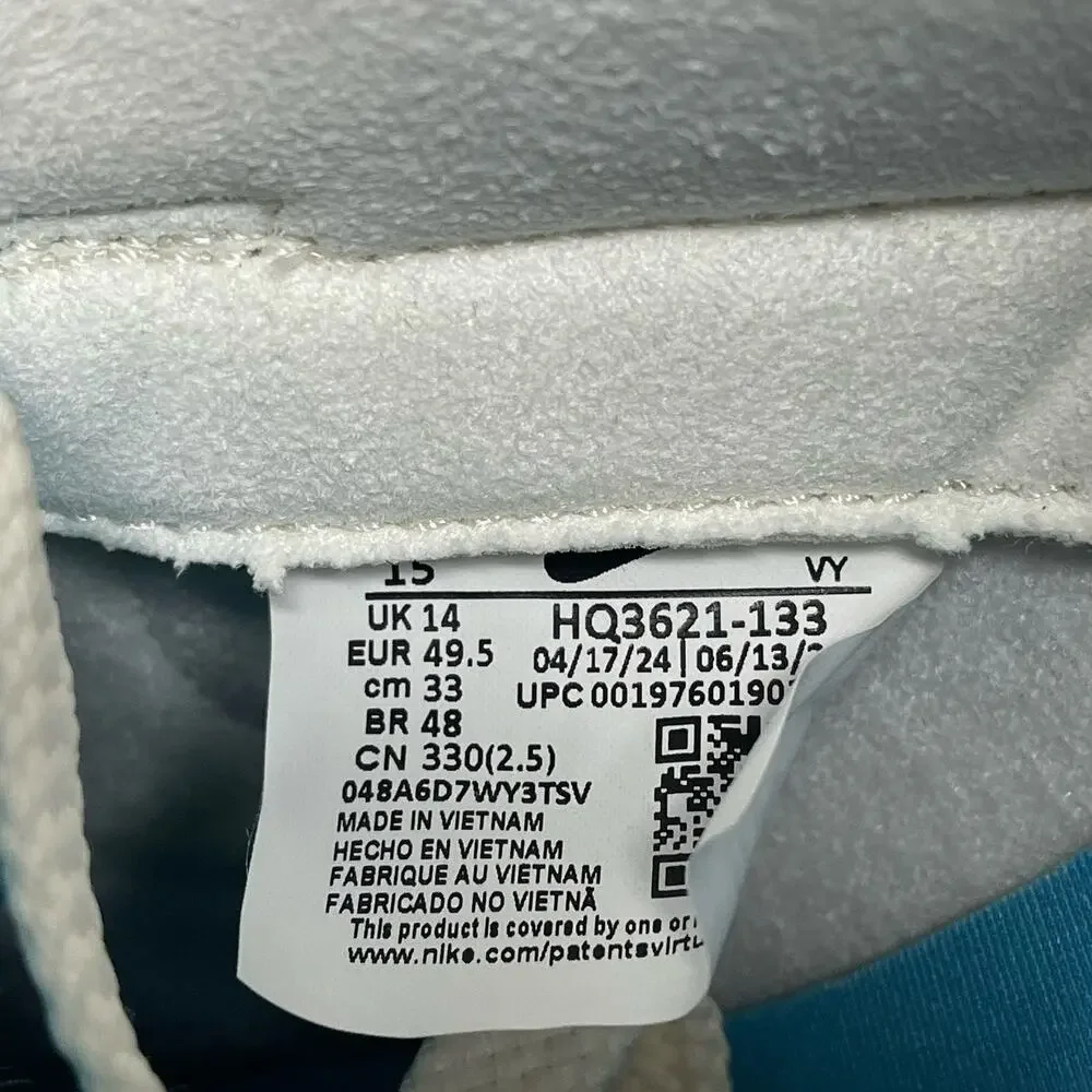 Nike Dunk Low SE Los Angeles HQ3621 133 Size 15 Men Blue White Cream LA Dodgers